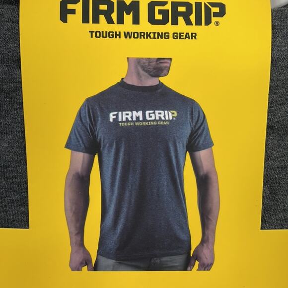 2 Firm Grip NWT Large Tough Working Gear SS T Shirts Lightweight Ultra Soft Flex - Picture 7 of 13